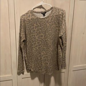 Leopard print sweater